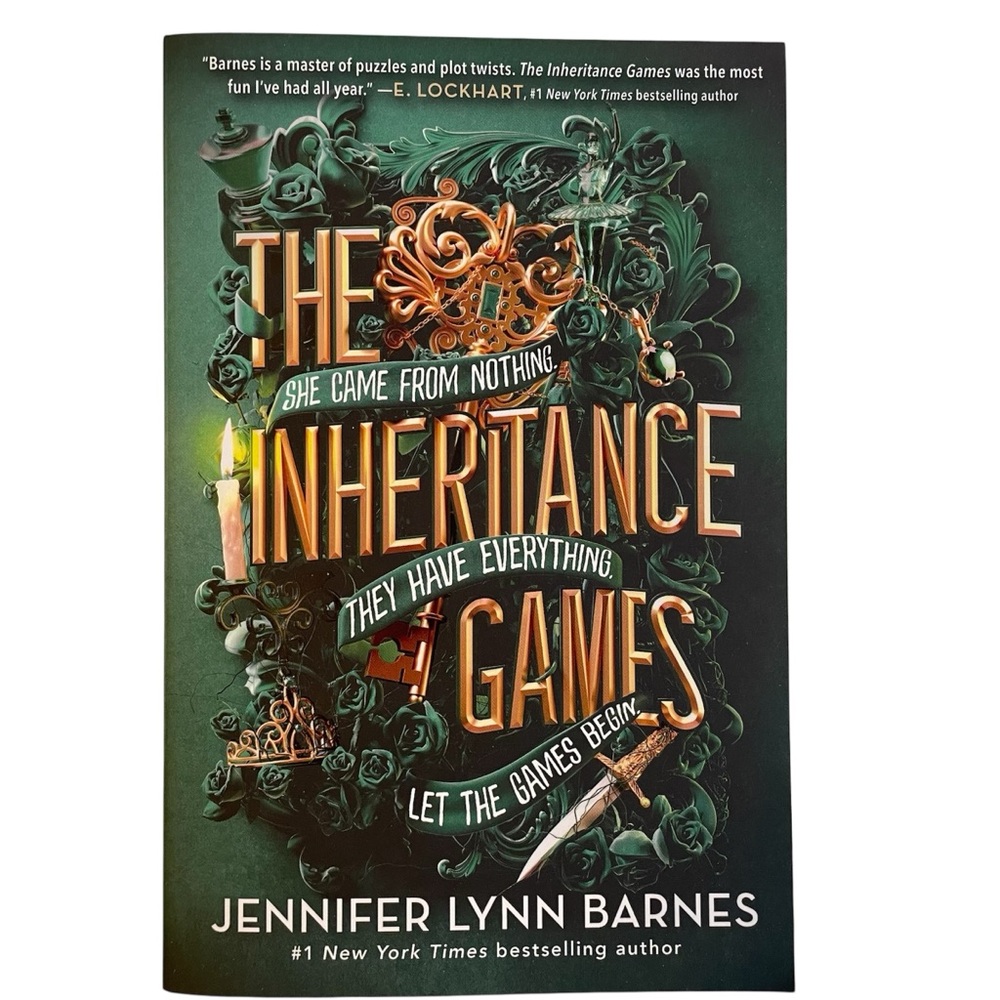 The Inheritance Games Paperback Book by Jennifer Lynn Barnes book 1